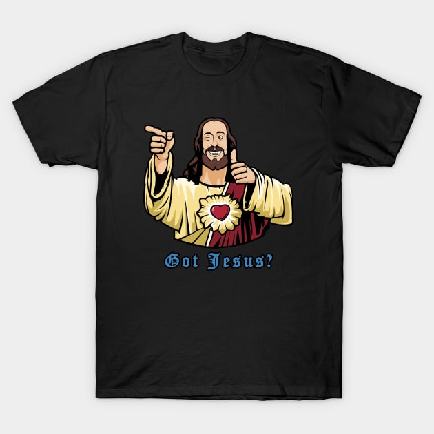 Buddy Christ T-Shirt by valentinahramov